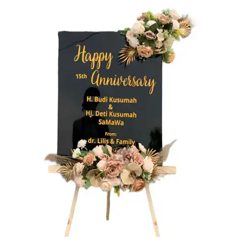 Papan Bunga Akrilik Blubuk