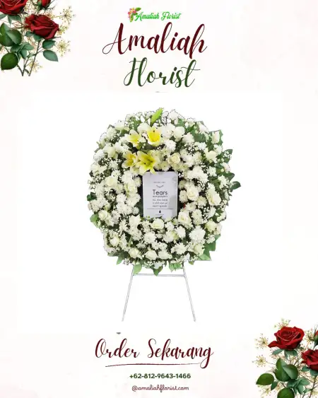 Krans Bunga Duka Blubuk