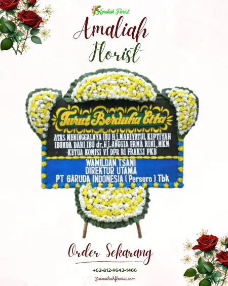 Papan Bunga Duka Blubuk